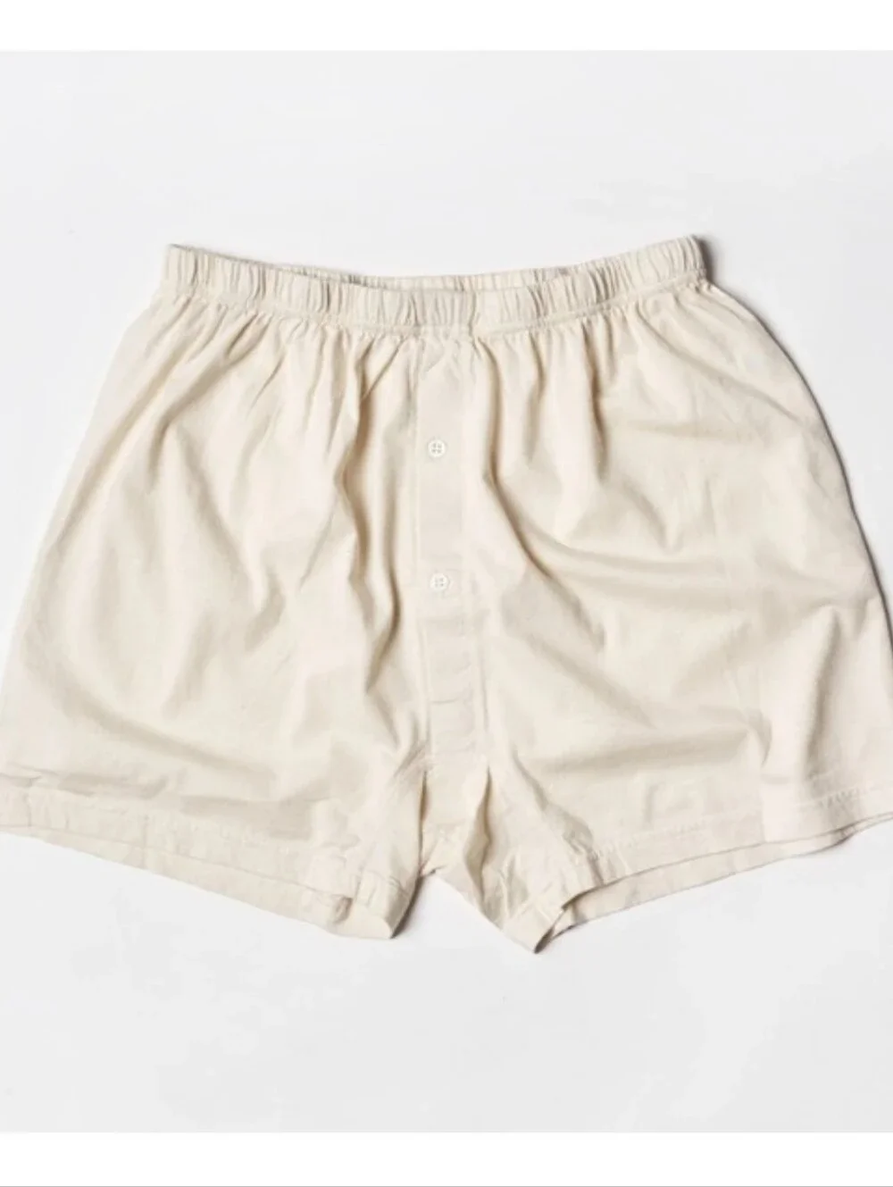 NWT Industry Of All Nations Undyed Jersey Boxers (3) Medium